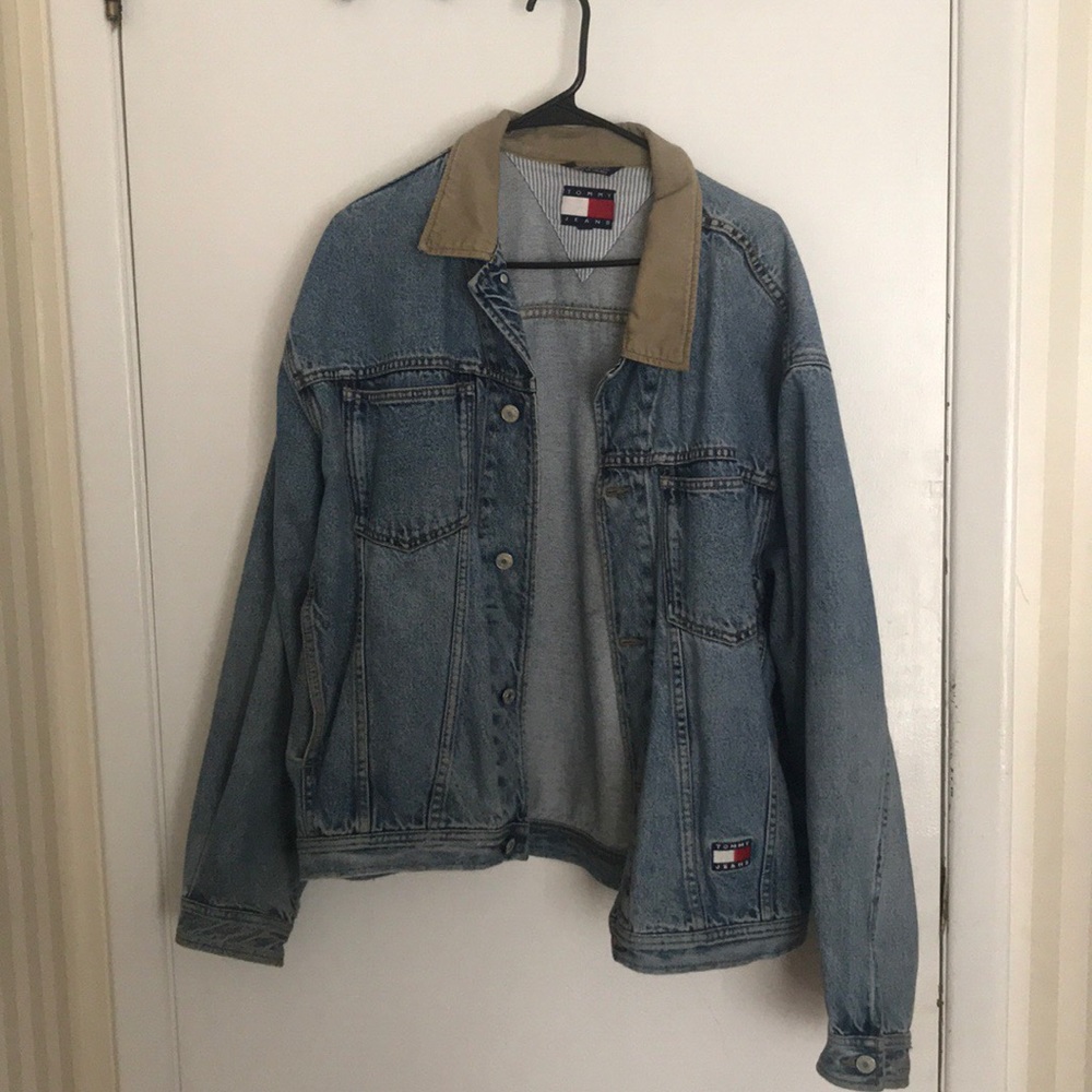 Vintage Tommy Hilfiger denim jacket obo